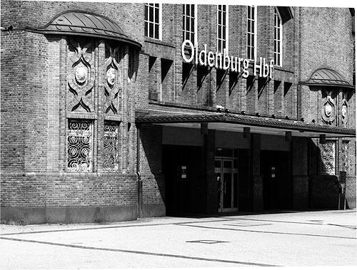 Hauptbahnhof Oldenburg Foto: Dieter Niebisch